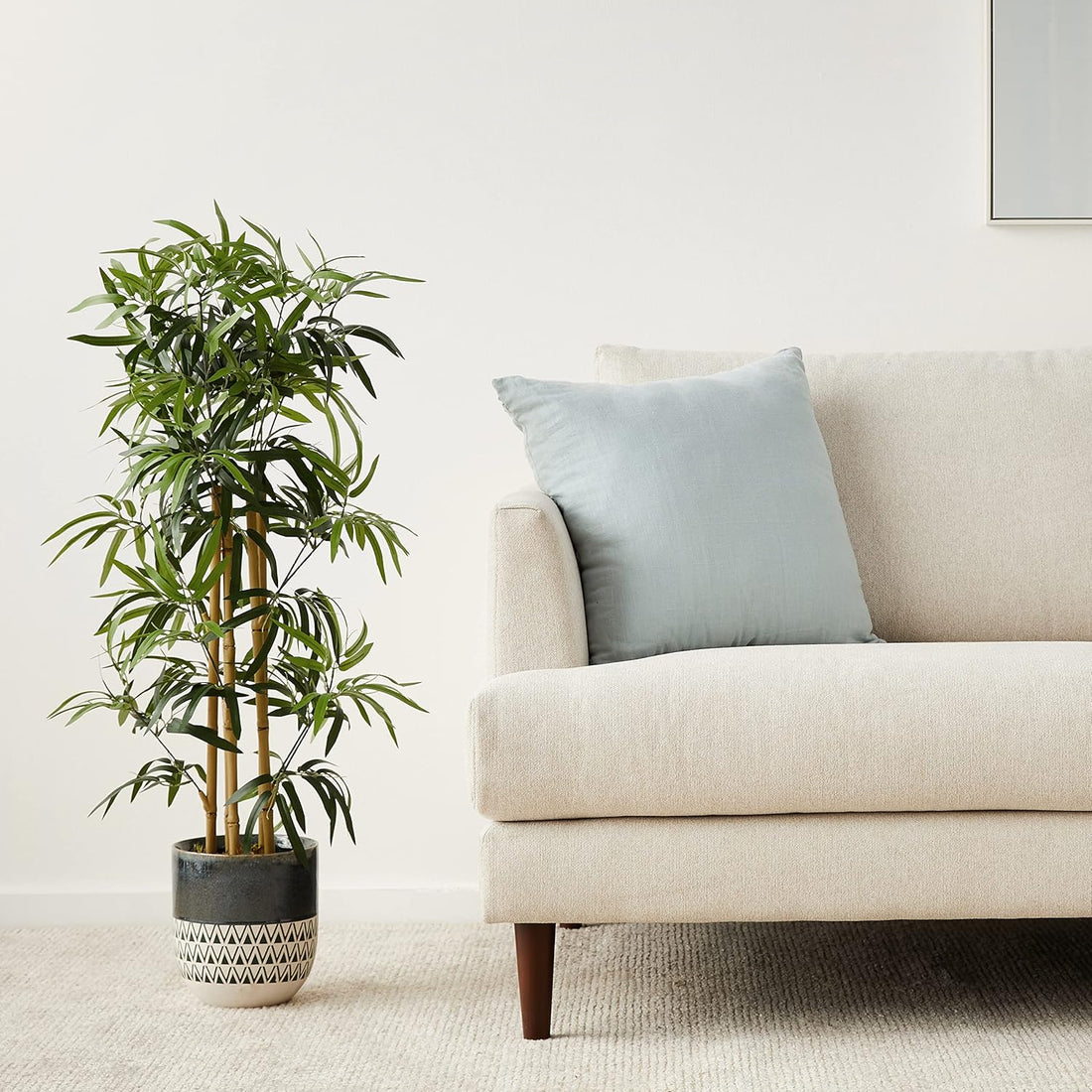 Gartencenterreim Künstliche Bambuspflanze 100 cm für Wohnzimmer
